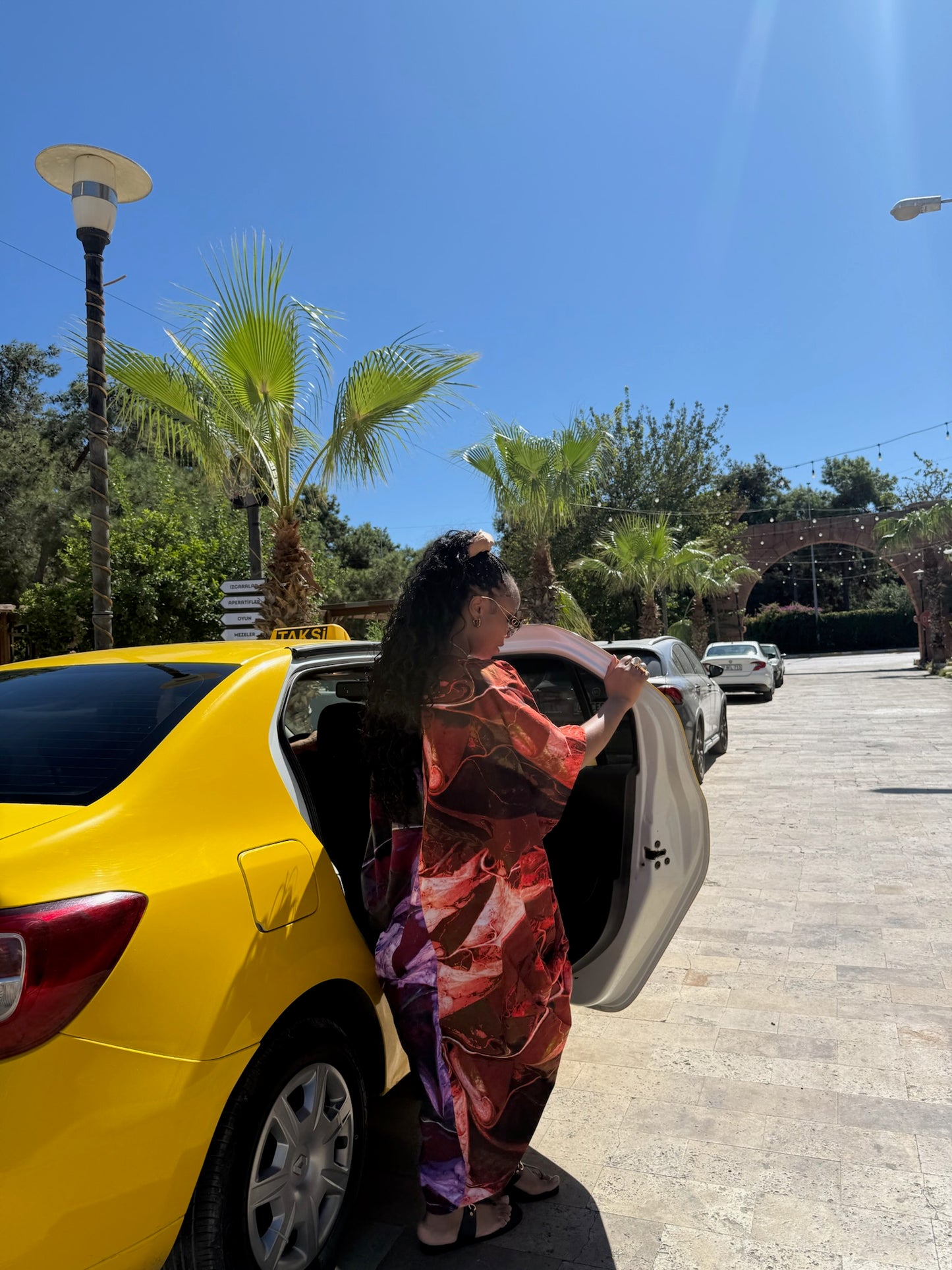 2 tone Marble effect African print dress | Nigerian Bubu dress