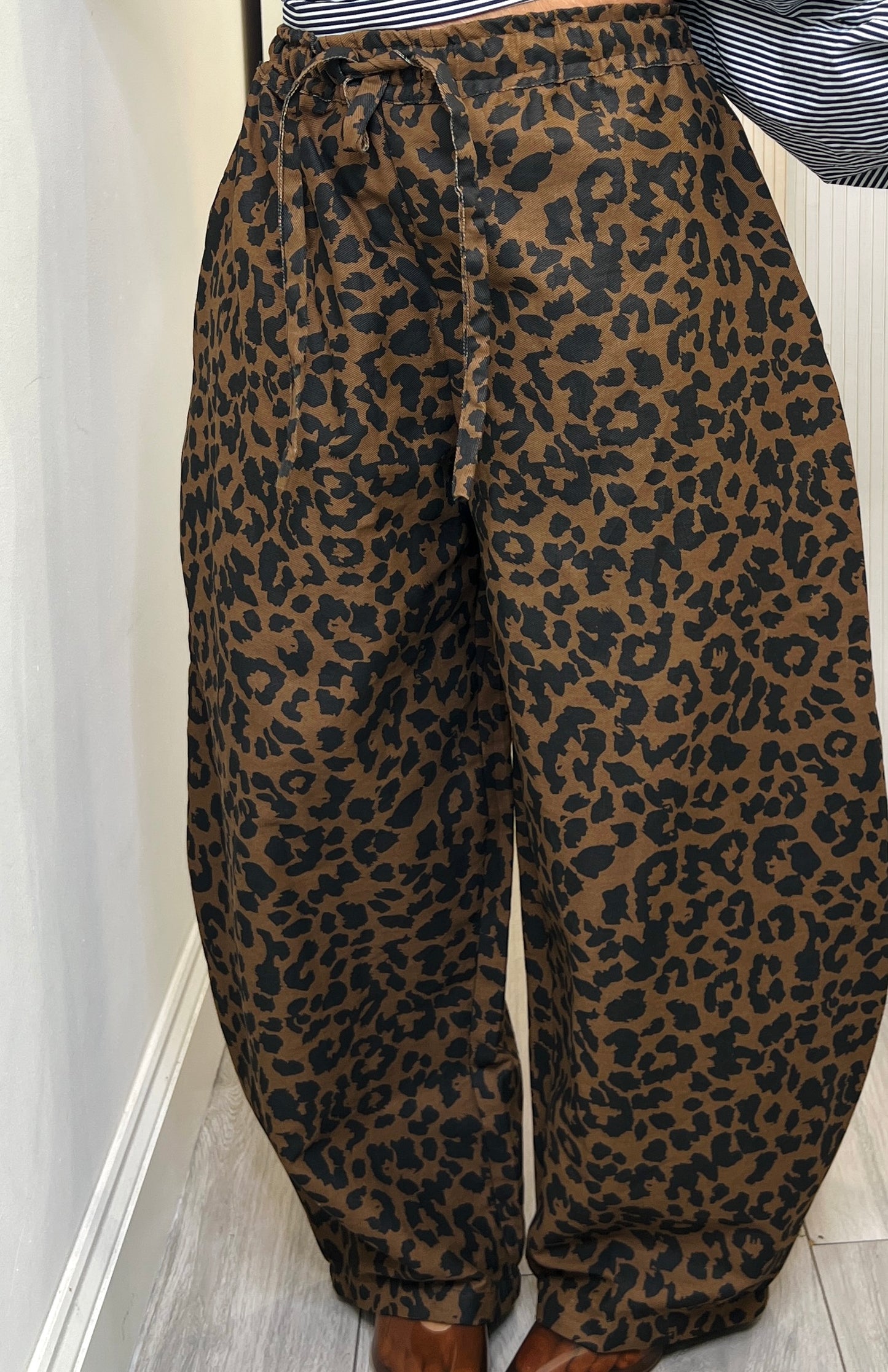 Animal print Baloon trousers. 2 options. Size 1 up to UK 14/16