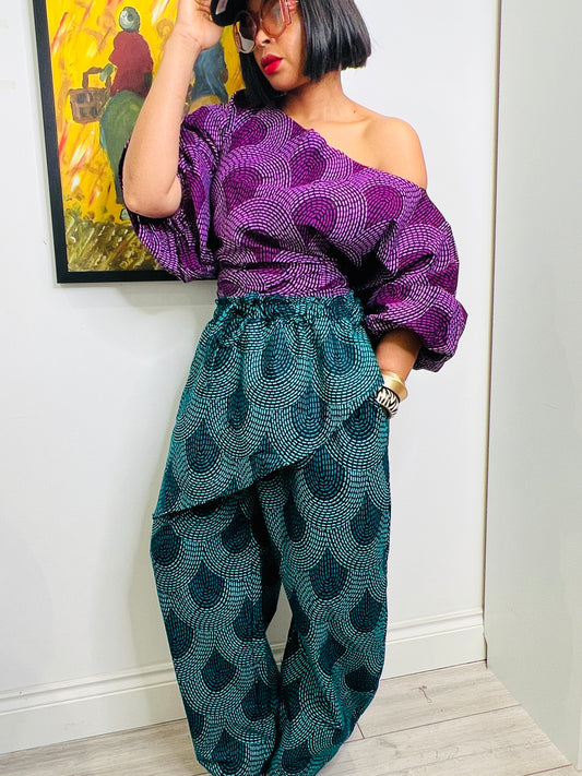 Skirted trousers and top set one size1 UK 8/14