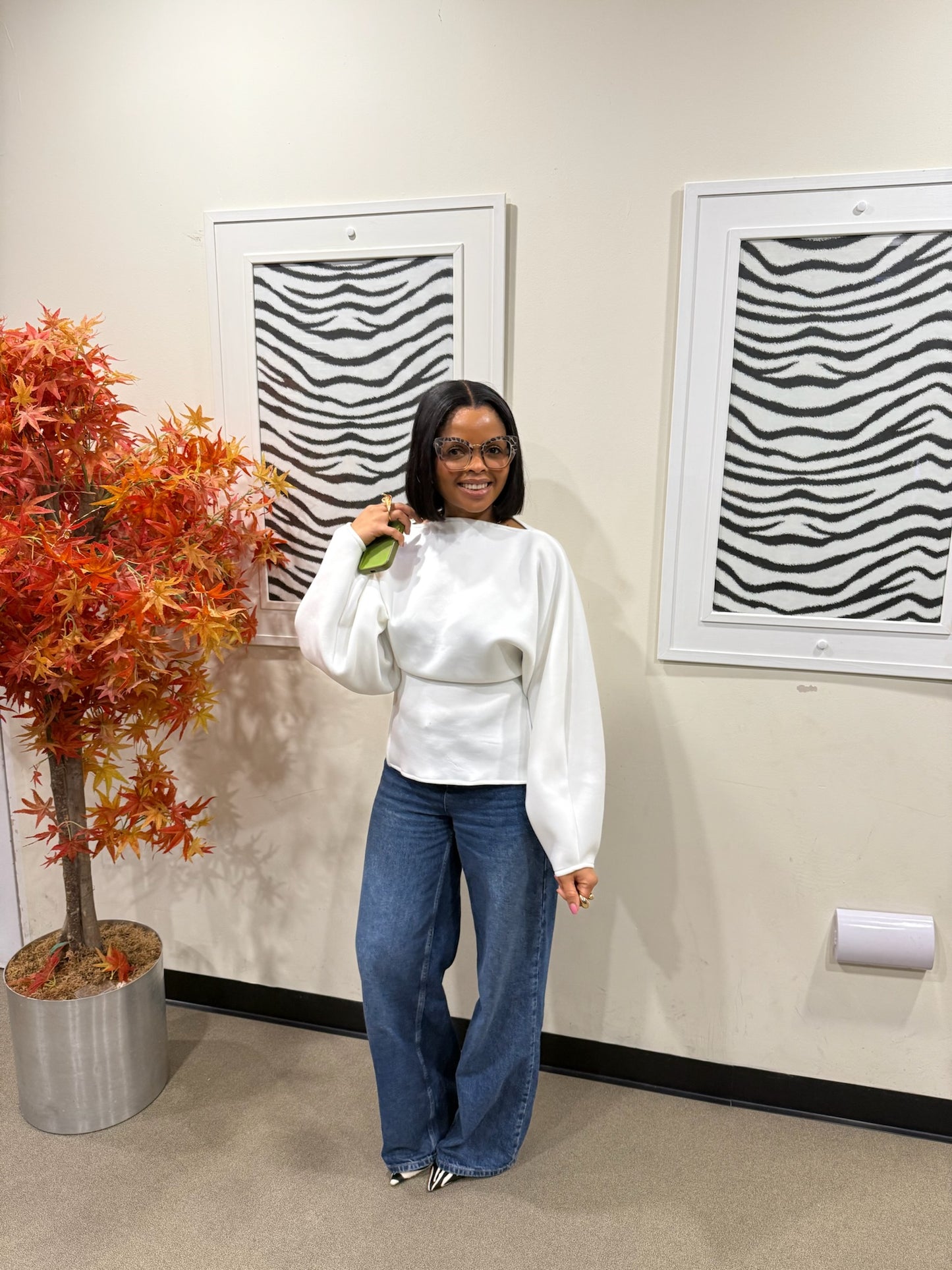 Scuba Baloon top (2 colours)