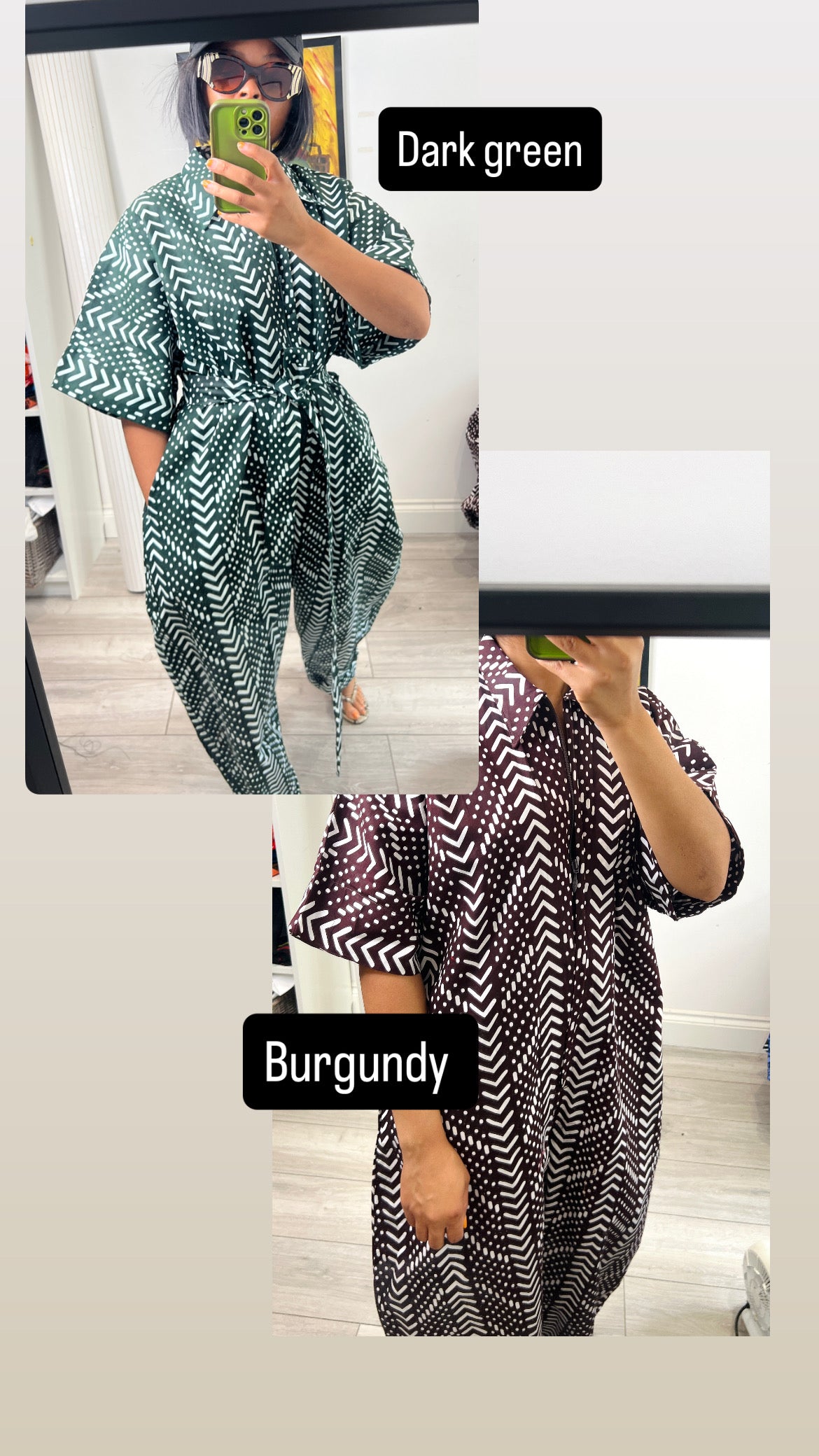 BW jumpsuit size 1 and 2
